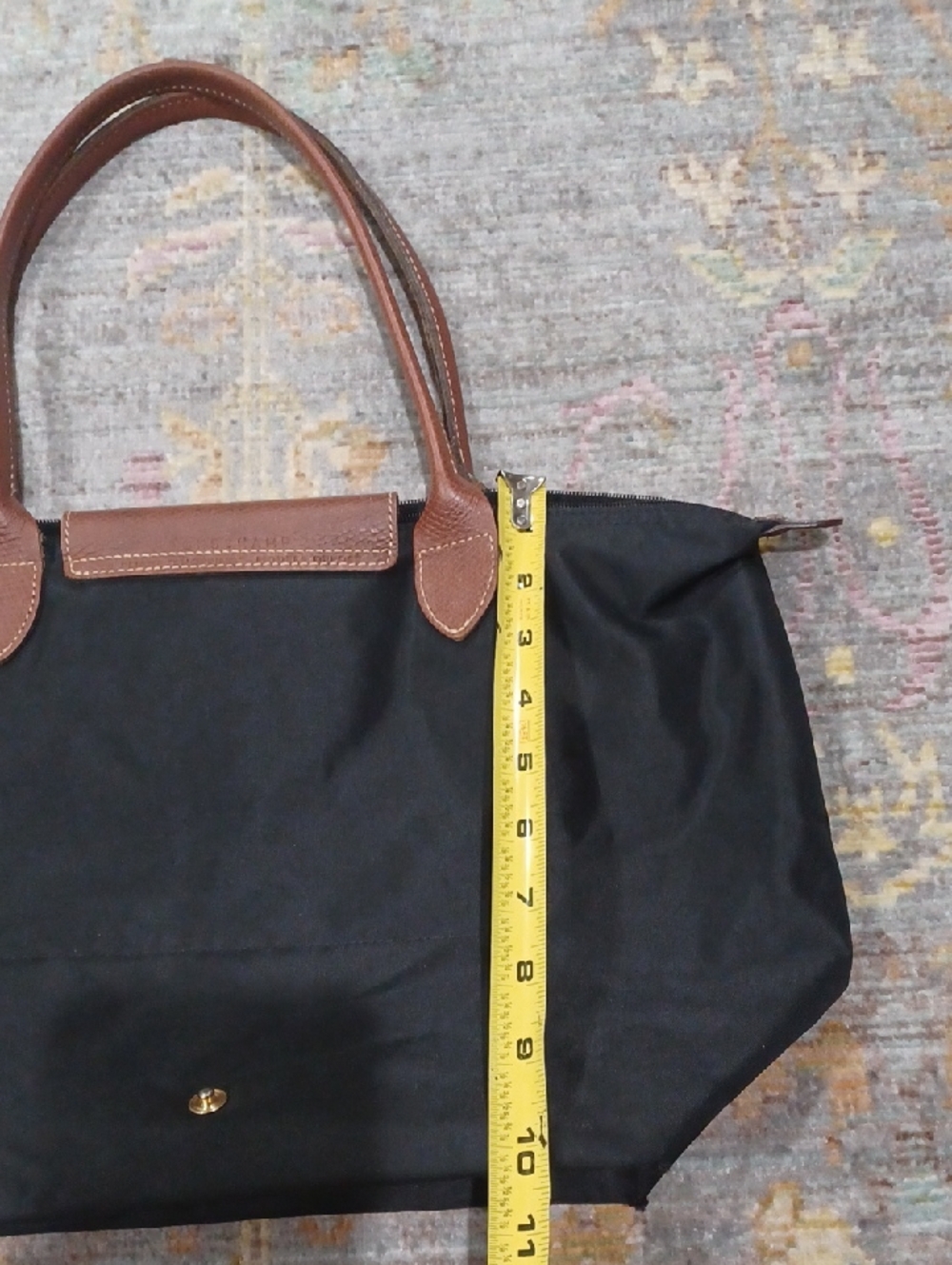 Longchanp Le Pliage Nylon Tote Bag - Picture 14 of 16